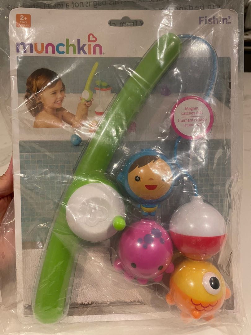 BNIB Munchkin Fishing Bath Toy, Babies & Kids, Infant Playtime on Carousell