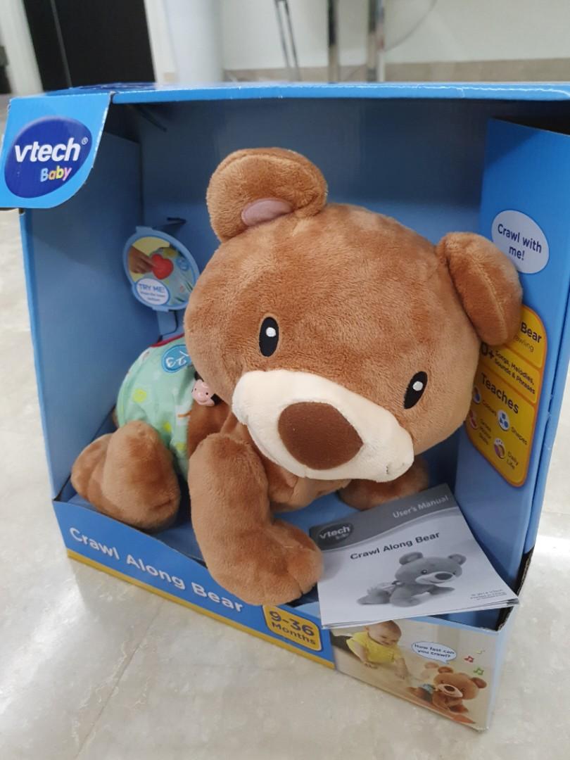 Vtech crawl 2025 along bear kmart