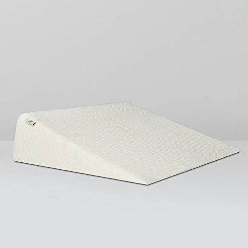 Brentwood Home Zuma Therapeutic Foam Bed Wedge Pillow, Beige, 7Inch