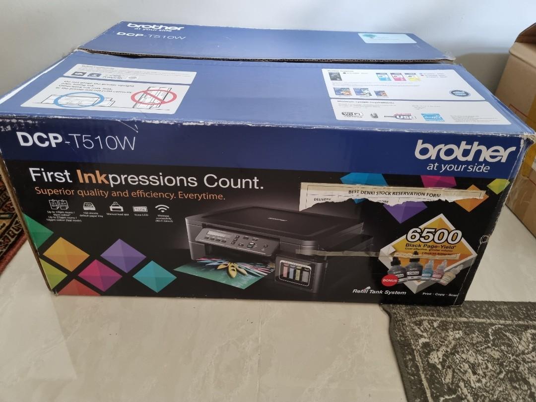 Brother DCP-T510, Computers \u0026 Tech, Printers, Scanners \u0026 Copiers on  Carousell