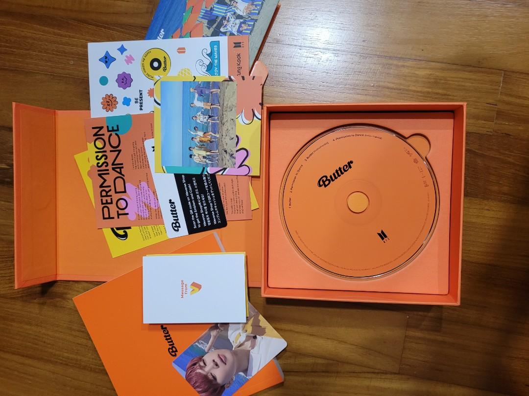 BTS Butter CD album set (unsealed), Hobbies & Toys, Memorabilia