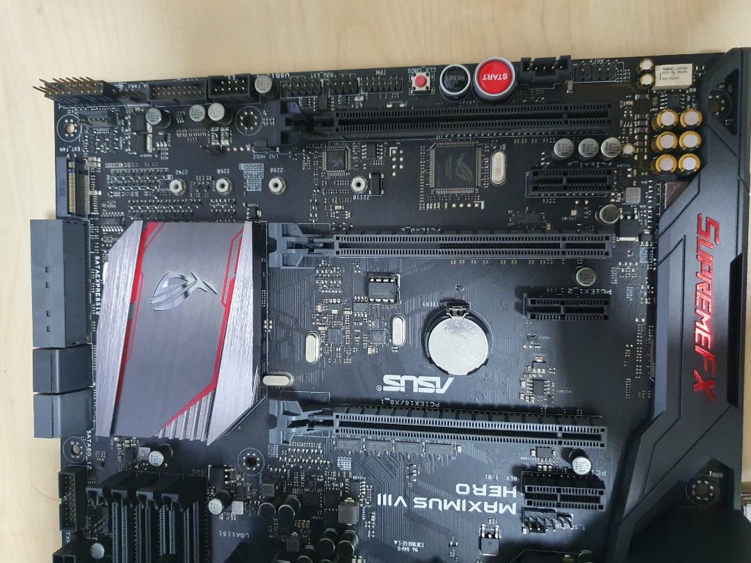 Bundle ROG Maximus VIII Hero Z170 mother board Intel i5 6600K