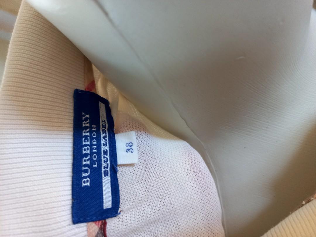 Burberry blue label polo shirt