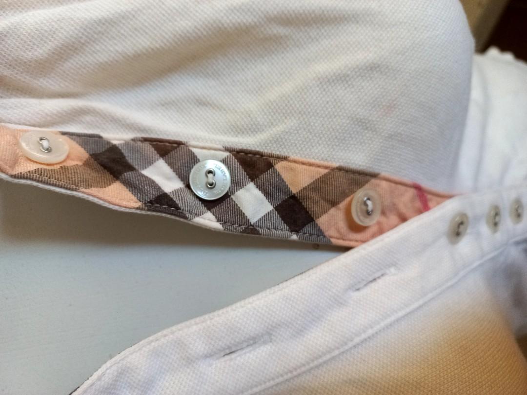 Burberry blue label polo shirt