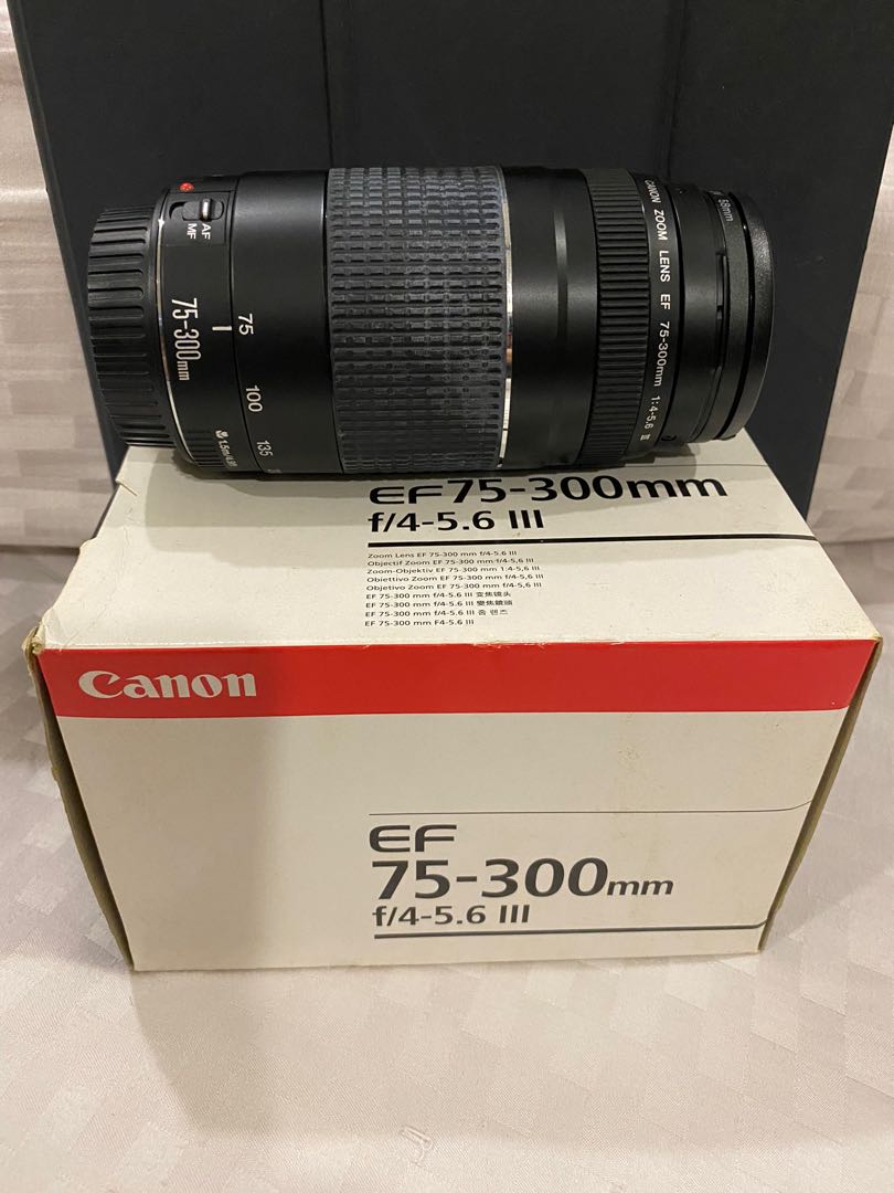 Cannon Ef 75 300mm Lens Photography Lens Kits On Carousell