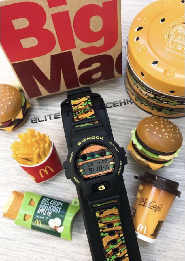 Mcdonalds best sale g shock