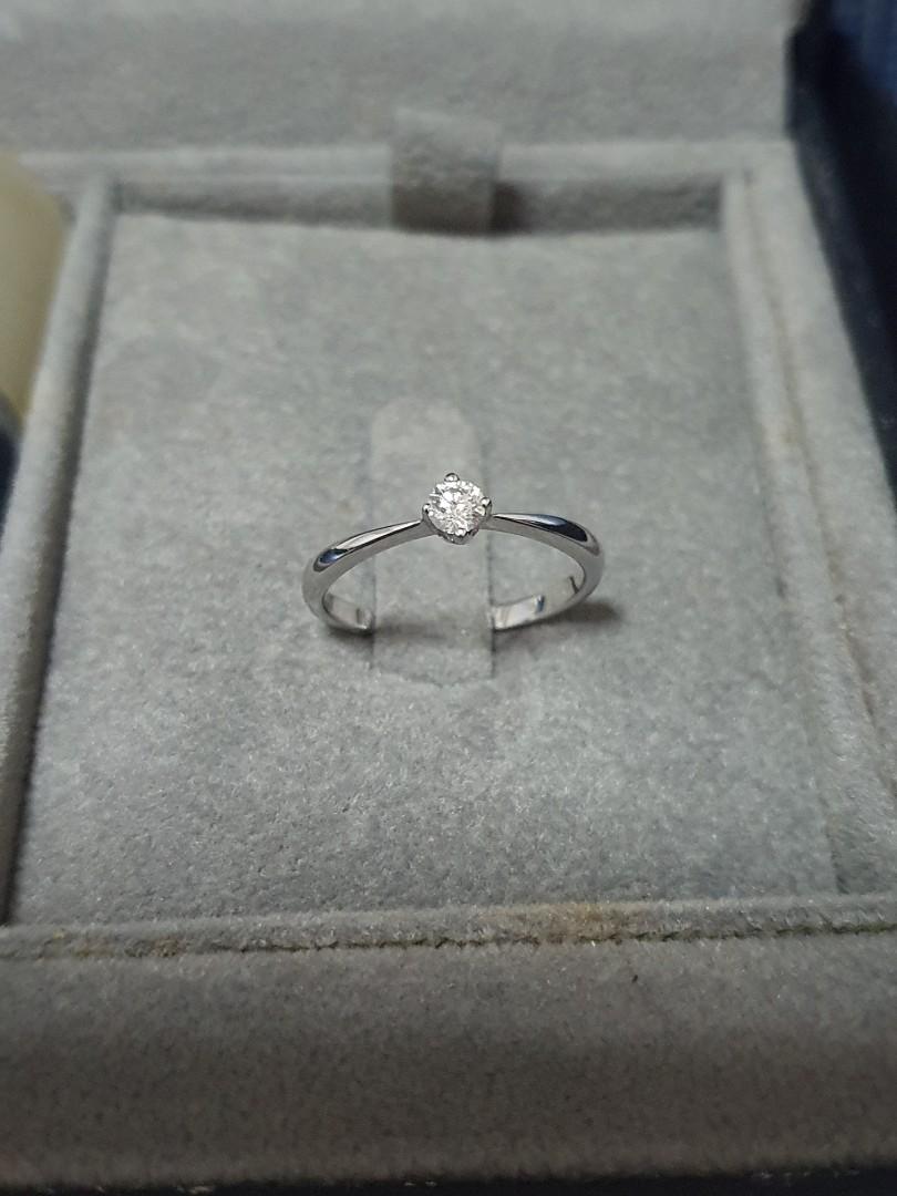 Celestial Diamond White Gold 750 18 karat gold Ring D1 0.14 cts