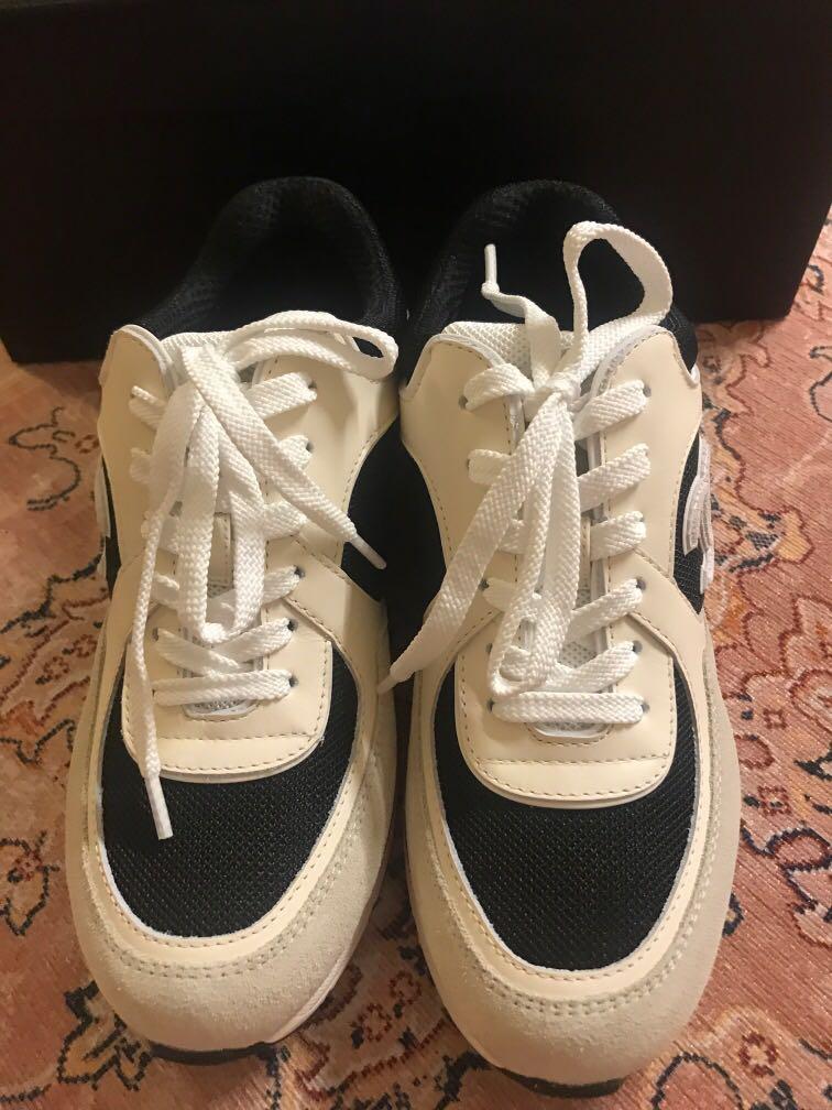 Basket chanel online bleu marine