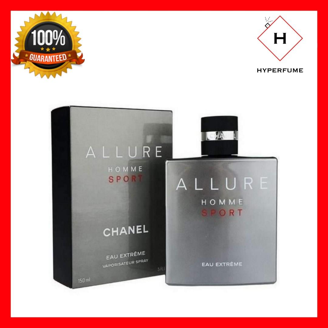 Chanel Allure Homme Sport Eau Extreme 150ml, Beauty & Personal Care,  Fragrance & Deodorants on Carousell