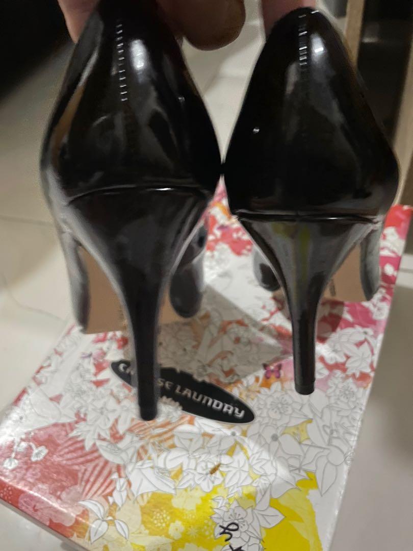 chinese laundry black pumps