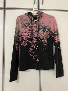 Christian Audigier hood jacket
