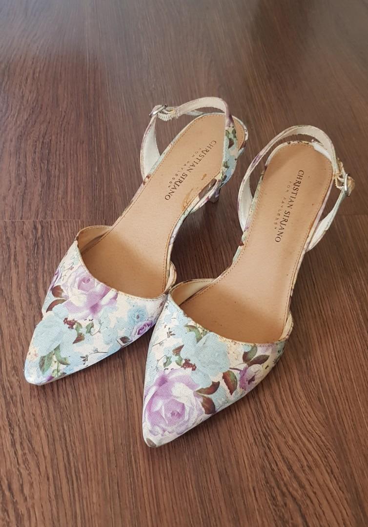 Christian siriano floral 2025 heels