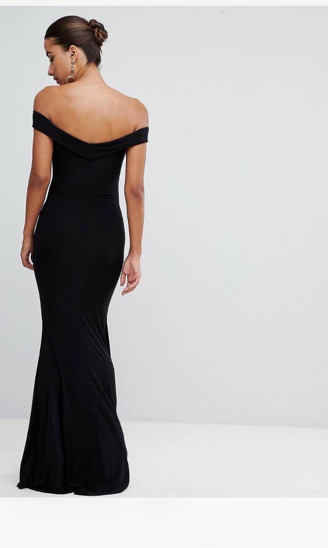 Club l bardot hotsell fishtail maxi dress