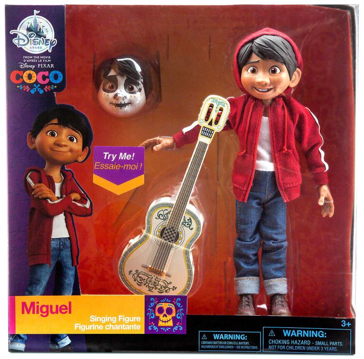 COCO Miguel Singing Figure Disney Store Pixar Exclusive 玩轉極樂園