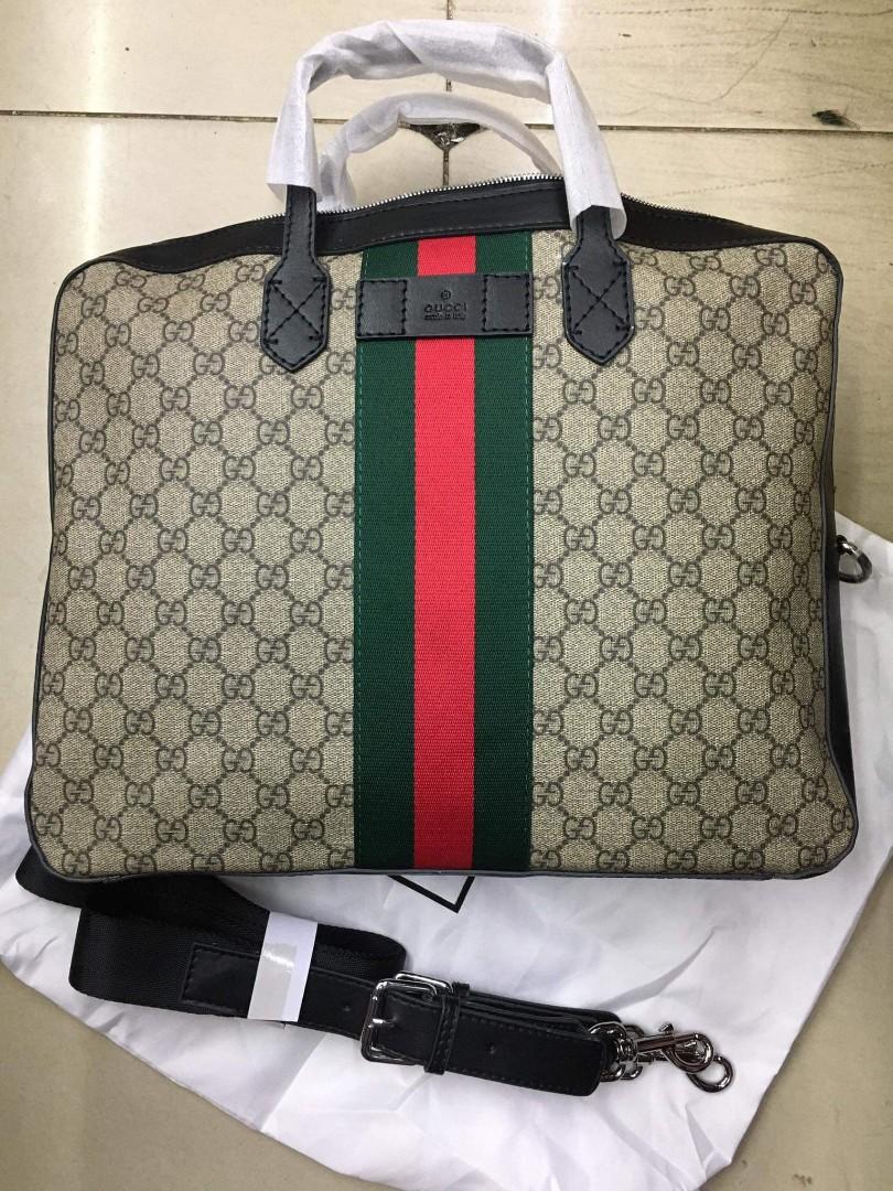 Gucci mens laptop bag top