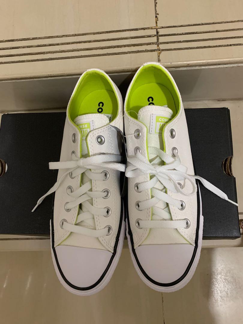 Neon glitter hot sale converse