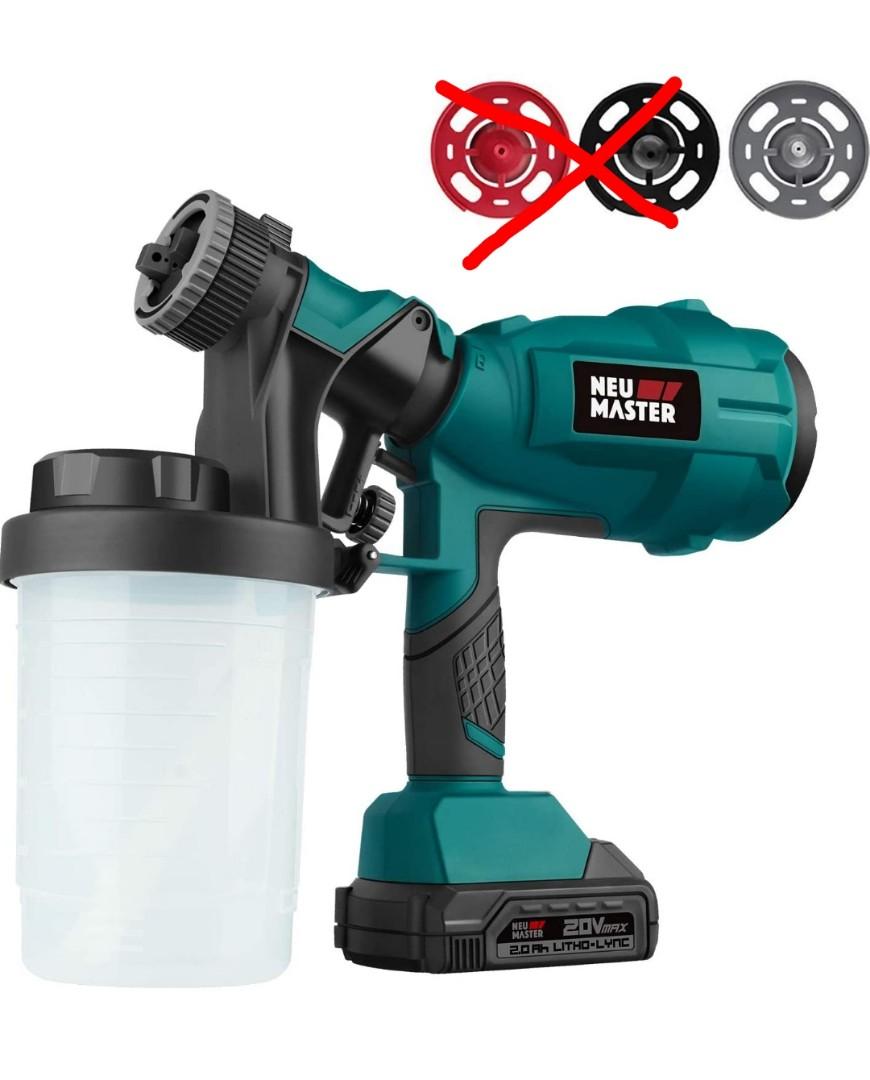 Cordless Paint Sprayer, NEU MASTER 