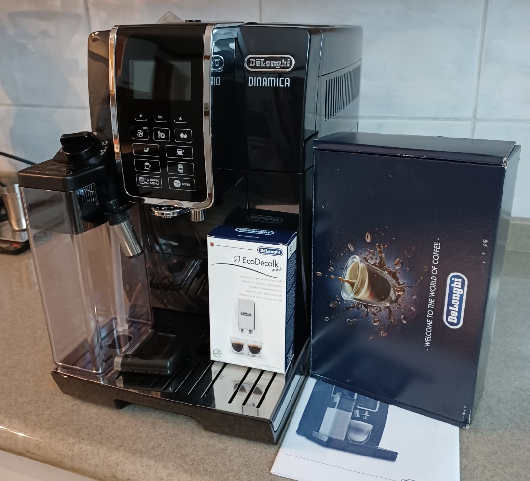 Delonghi Dinamica Cappuccino Espresso Coffee Machine, TV & Home
