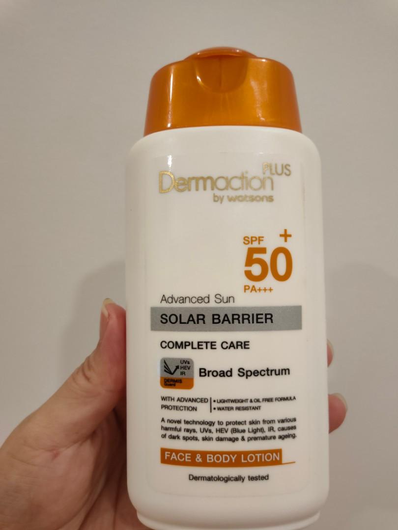 Dermaction by Watson 150ML Sunscreen Sunblock Sun Protection Face