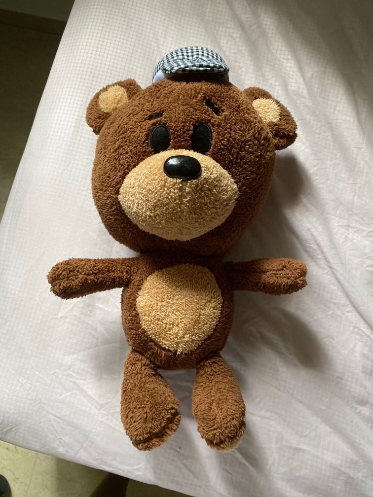 Detective Teddy Bear, Hobbies & Toys, Toys & Games on Carousell