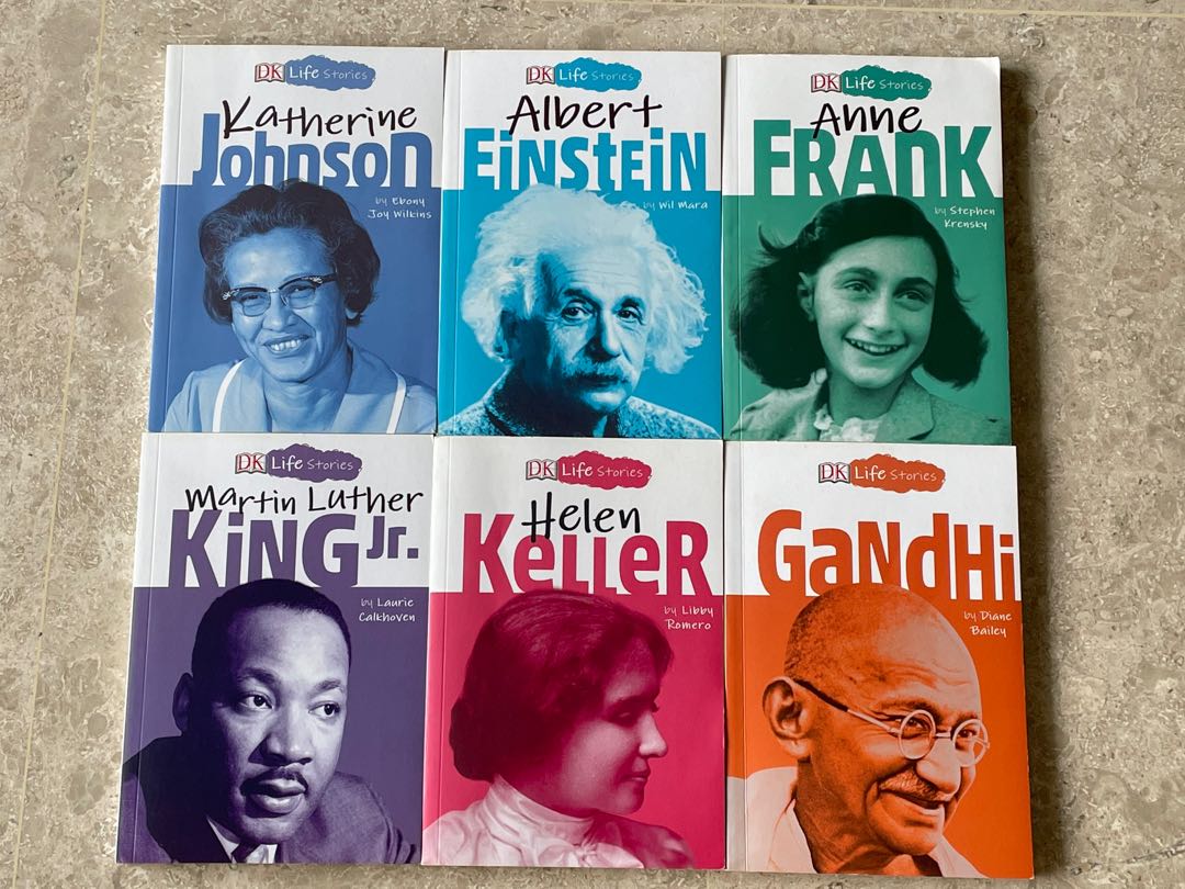 Life Stories Helen Keller、Anne Frank - 洋書