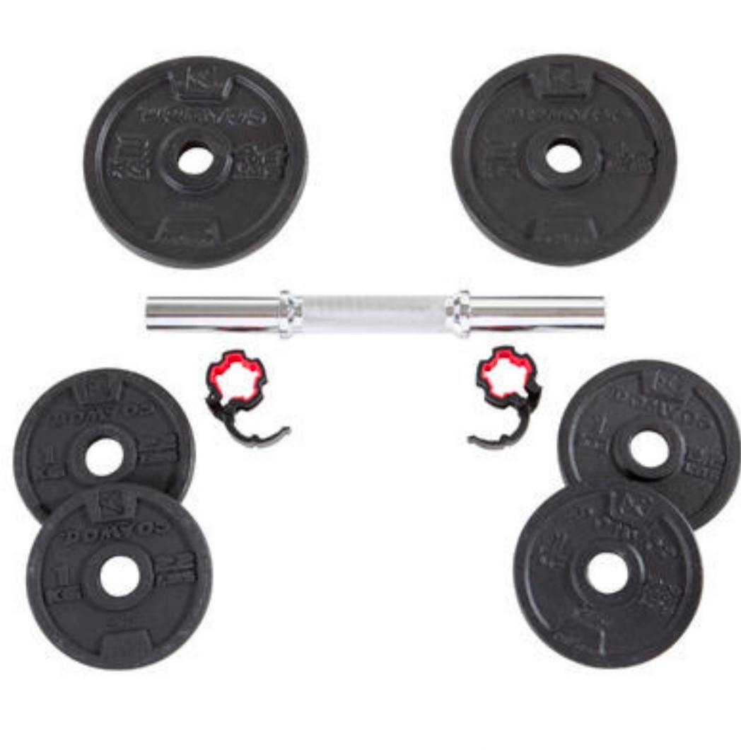 Dumbbells + Pullup bar, Sports Equipment, Exercise & Fitness, Weights