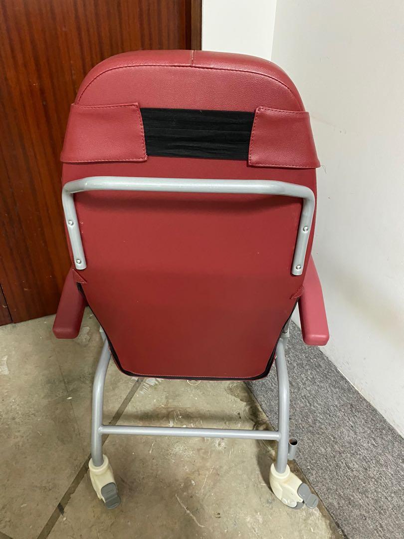 Elderly Handicap Chair with Wheels, Furniture & Home Living, Furniture