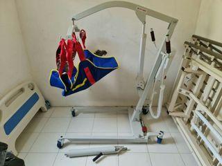 USED ELECTRIC STEEL PATIENT LIFTER