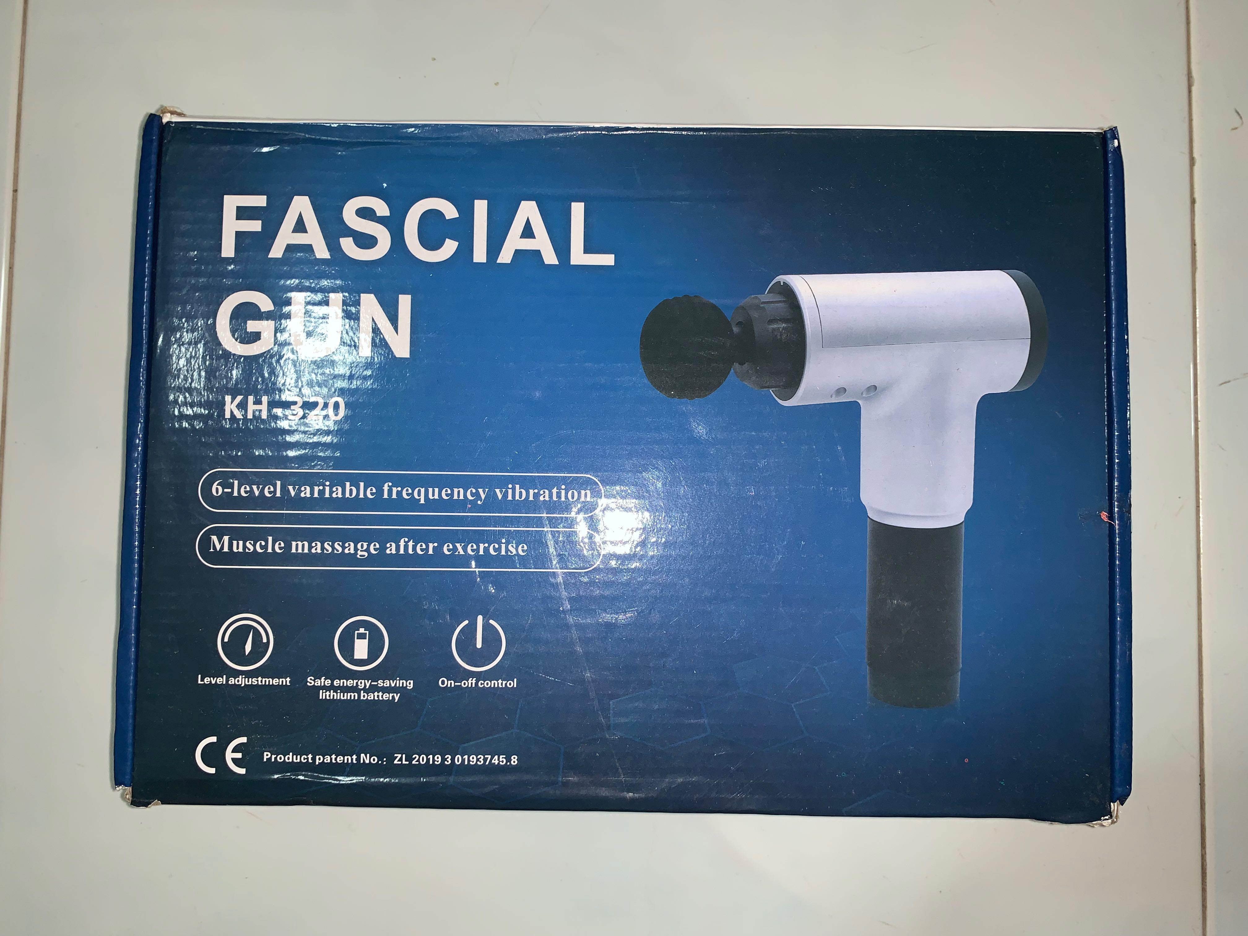 Fascial Gun KH-320 Massage Gun, Health & Nutrition, Massage Devices on ...