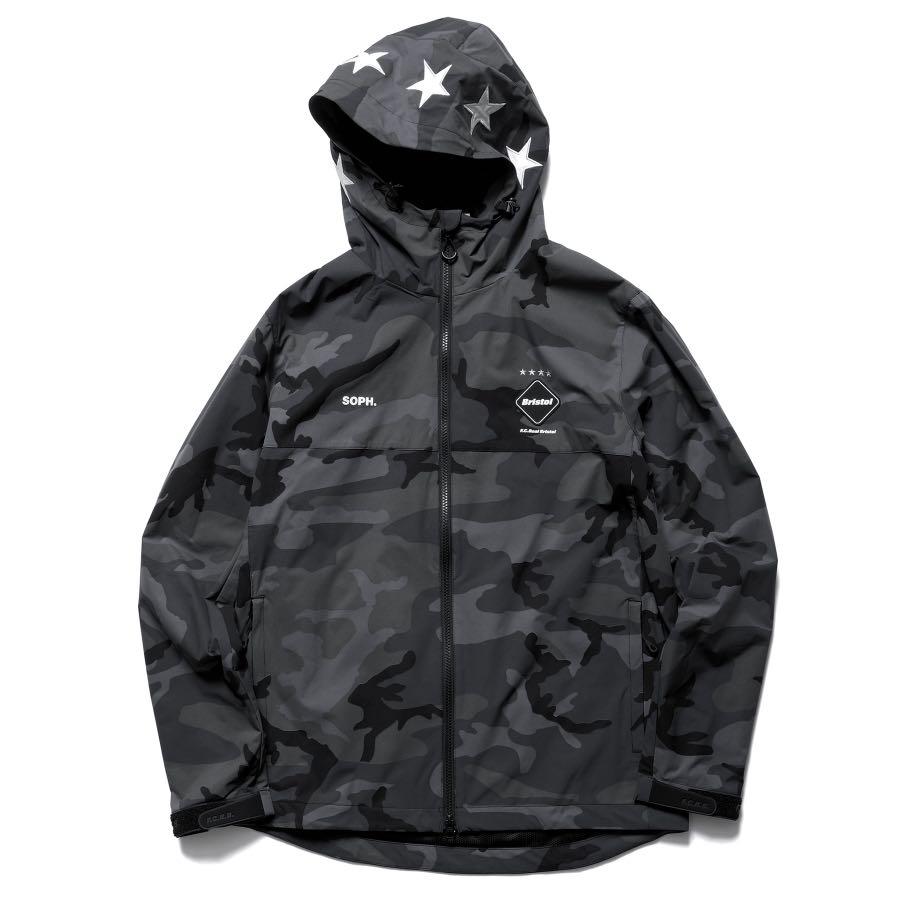 F.C.R.B  CAMOUFLAGE PRACTICE JACKET 21aw