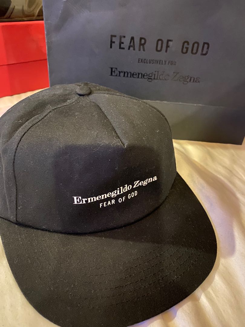 Fear of God x Ermenegildo Zegna キャップ cap
