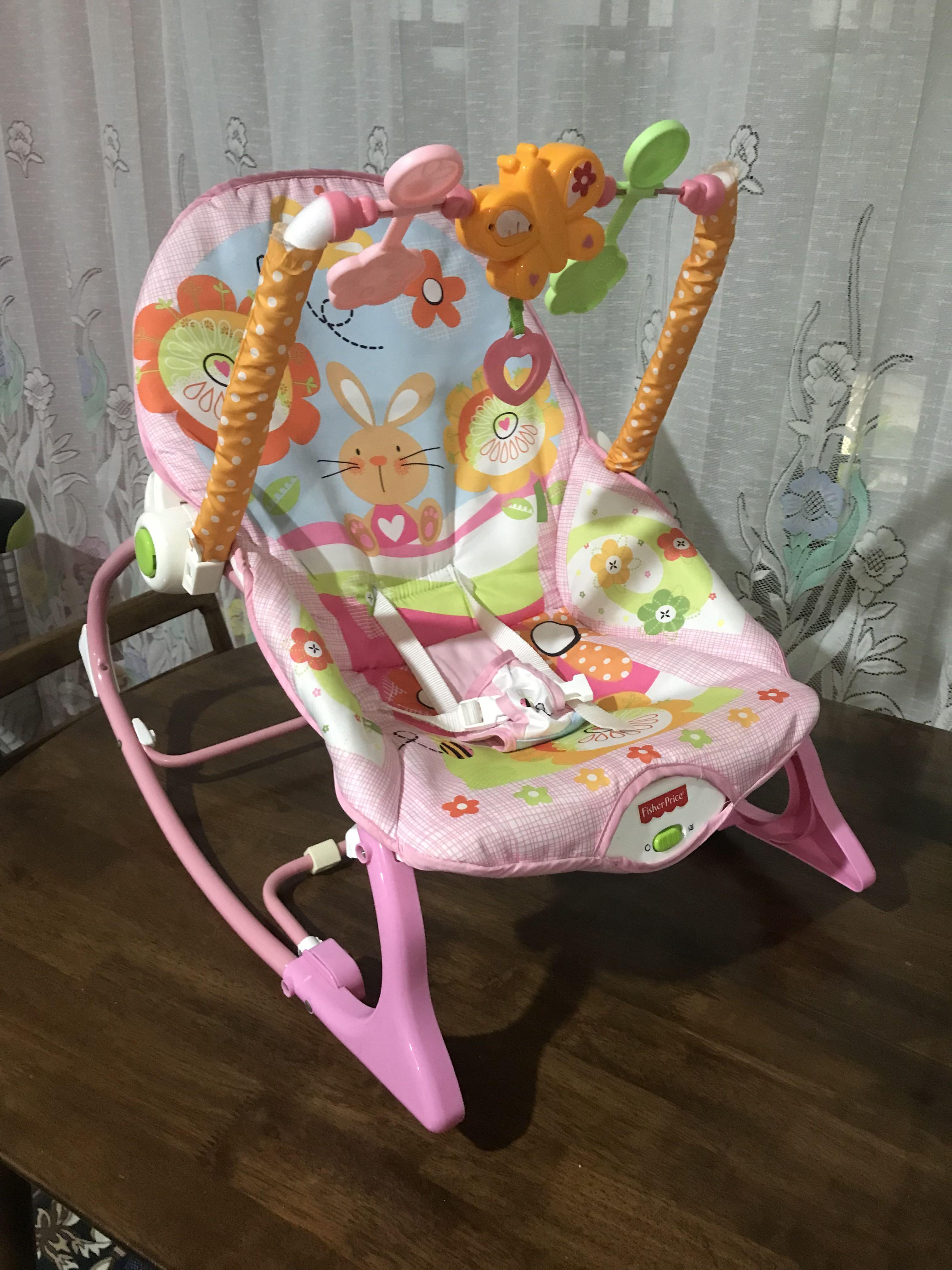 Fisher price pink rocker hotsell