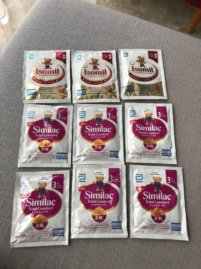 Free formula samples top
