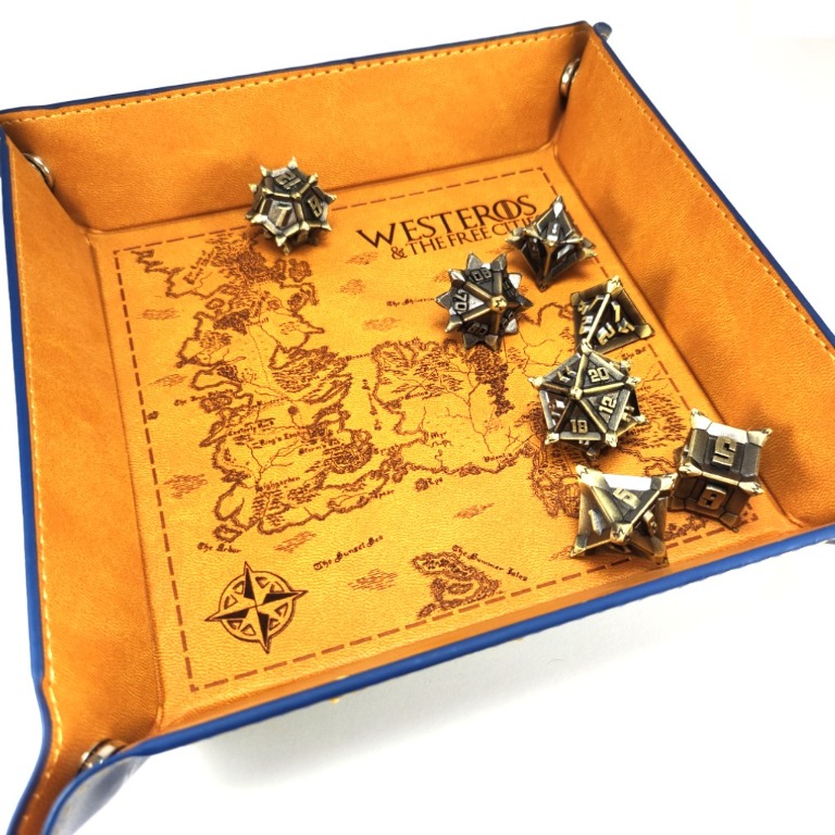 Game of Thrones Dice Tray for Dungeons & Dragons, Hobbies & Toys, Toys