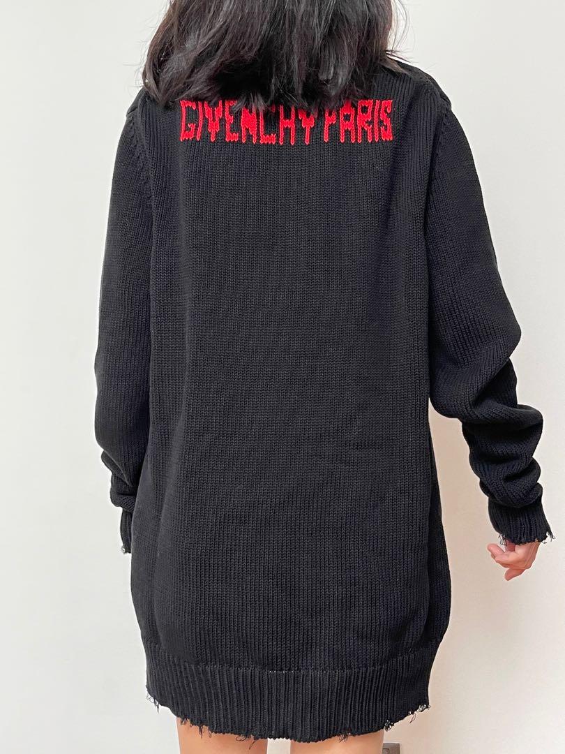 Givenchy intarsia top wool sweater