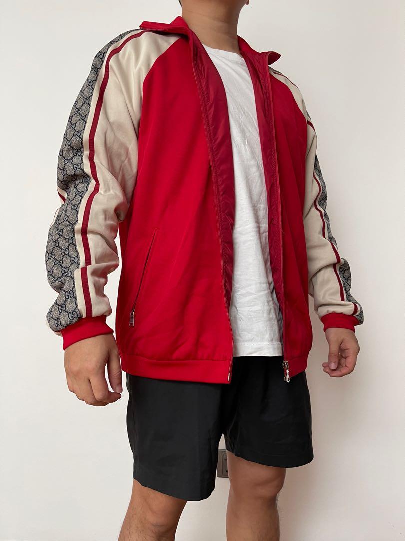Gucci oversize technical jersey jacket outlet
