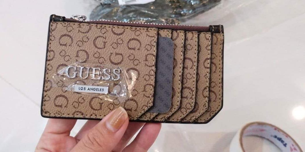 Guess card holder womens new arrivals