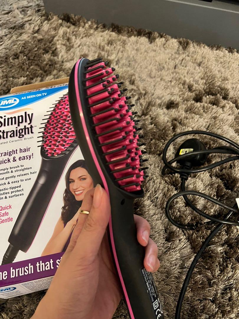 Heated ceramic brush, Beauty & Personal Care, Hair on Carousell