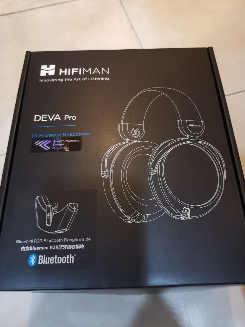 Hifiman Deva Pro (Category: Audio) located in Petaling Jaya. Submitted by twpang (Listing ID 1151474599, Image 1). Description: Looking to sell Deva Pro like brand new condition. Used twice only... Still got new smell. Comes complete with R2R Bluetooth dongle, cables and ori box. Warranty from SP till End Oct 2022..