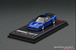 Ignition Model	IG1943 Honda NSX (NA1) Blue Metallic