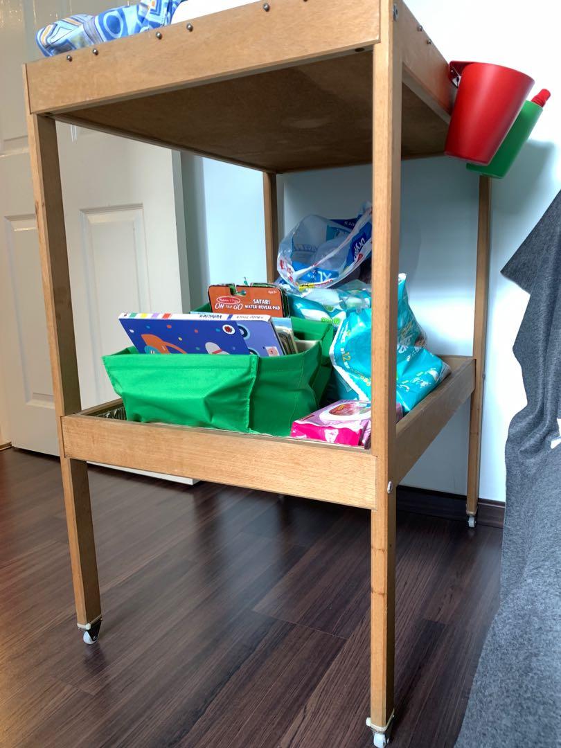 IKEA baby diaper changing table, Babies & Kids, Bathing & Changing