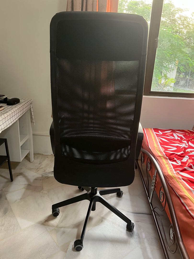 Ikea Markus office chair, Furniture & Home Living, Furniture on Carousell