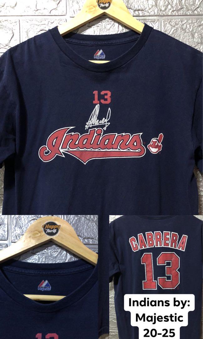 Vintage Cleveland Indians T shirt Cooperstown collection men large majestic  MLB, Men's Fashion, Tops & Sets, Tshirts & Polo Shirts on Carousell