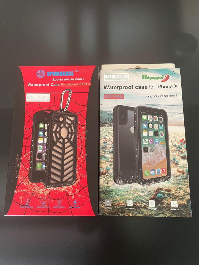 Iphone X Iphone 6 6s 防水殼 手提電話 電話 平板電腦配件 手機套及手機殻 Carousell