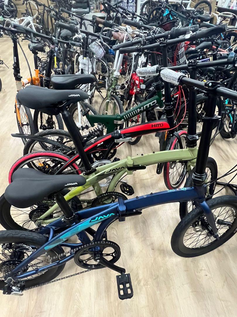 Java Zelo hito x4 x6 sport suspension foldable bike Folding bicycle shimano foldie