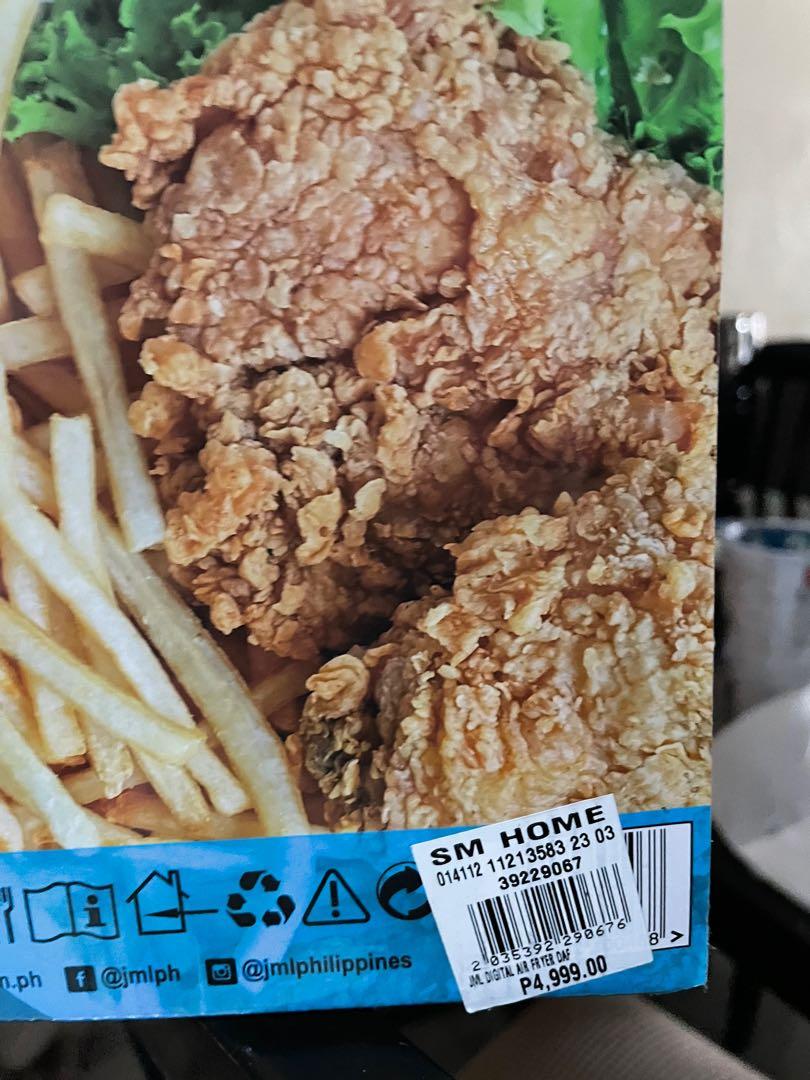 Digital JML Air Fryer, Furniture & Home Living, Kitchenware & Tableware