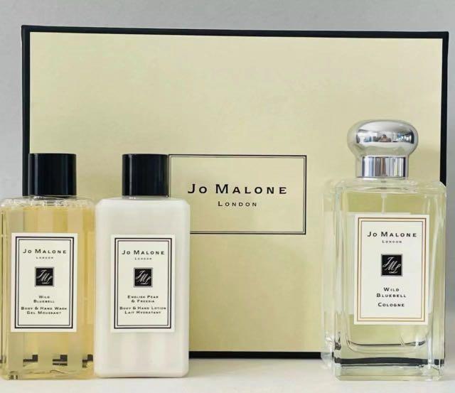 Jo Malone London Wild Bluebell Fragrance combining collection 3x100ml