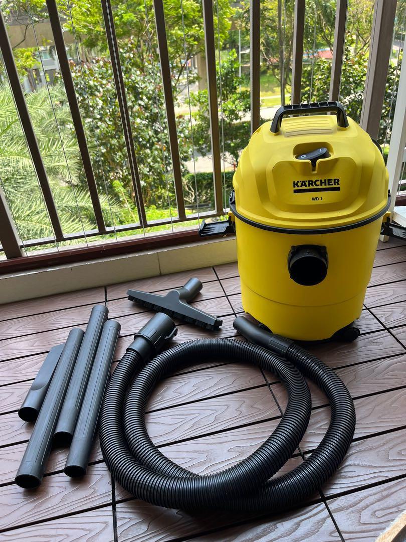 Karcher WD1 wet & dry vacuum cleaner, TV & Home Appliances, Vacuum