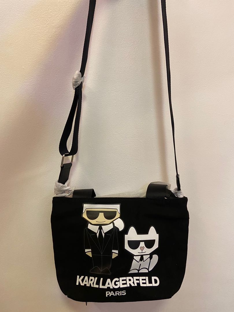 Karl lagerfeld sling bag sale