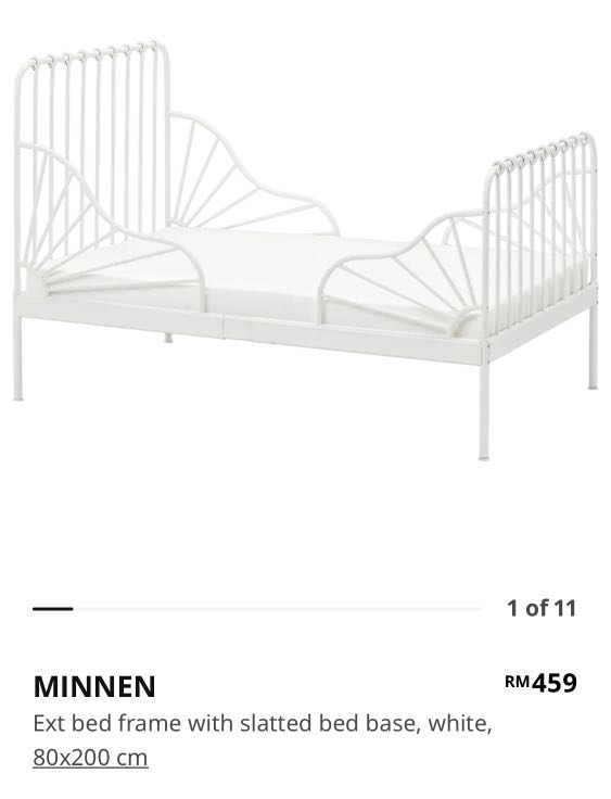 KATIL SINGLE IKEA BUDAK SET BERSAMA TILAM Furniture